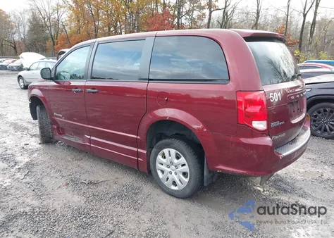 2019 Dodge Grand Caravan Se from USA, damaged, VIN 2C7WDGBG1KR607165
